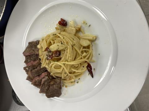 202033022 이동규 소고기 알리오올리오 파스타