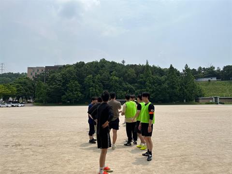호텔조리학과 교수님과 함께하는 축구 친선대회